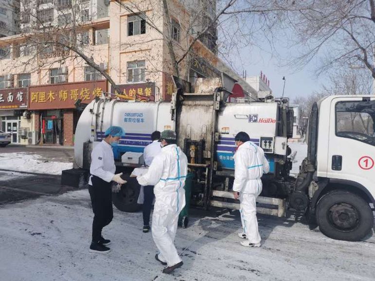 做好人員安全防護(hù)，保障餐廚垃圾收運(yùn)